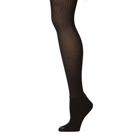 Boot Foot Patterned Tights