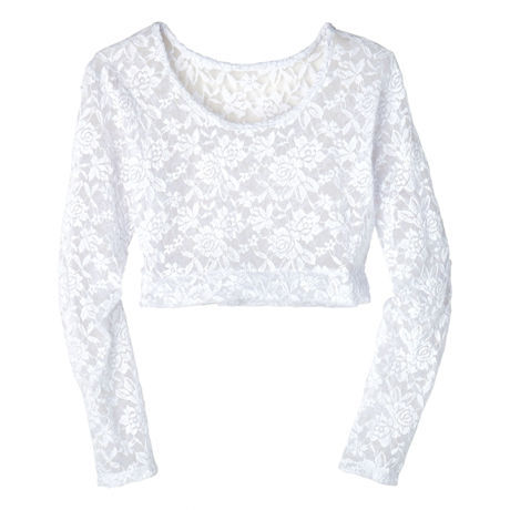 Lacey Long Sleeve Layering Top