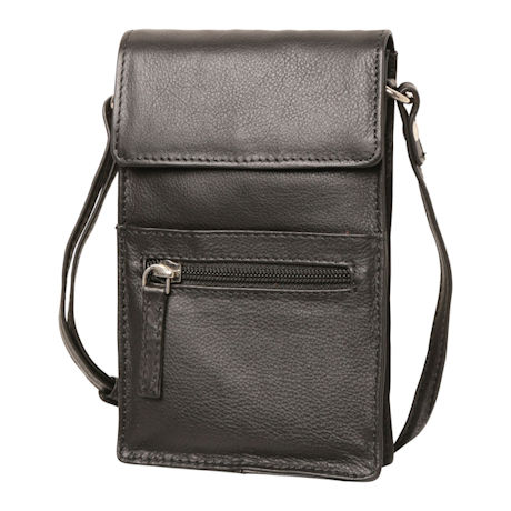 Slimline Leather Crossbody Bag