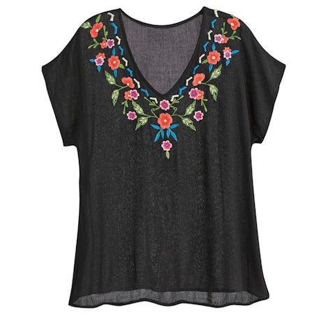 Viva Embroidered Top