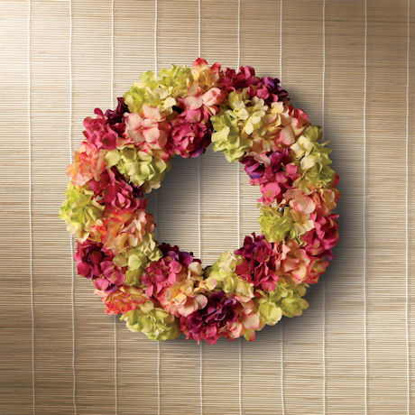 Hydrangea Blooms Wreath