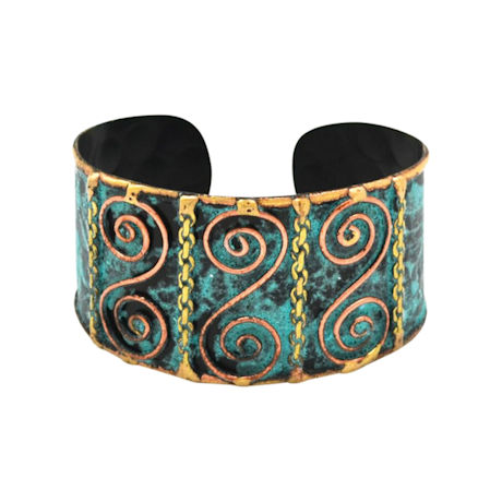 Patina Cuff Bracelets