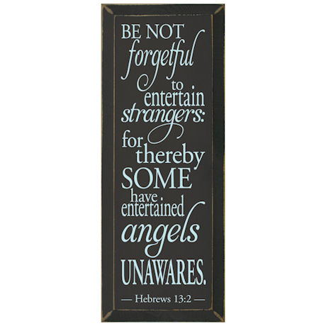 Be Not Forgetful Wood Plaque