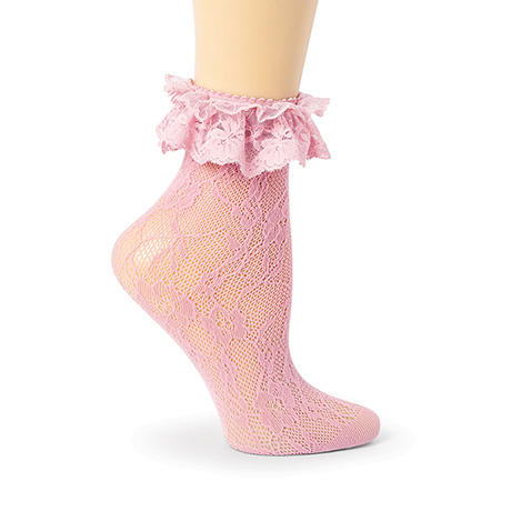 Short And Sweet Ruffled Lace Socks - Set of 3