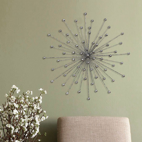 Product image for Silver Burst Wall Décor