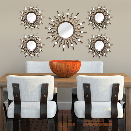 Product image for Burst Mirrors - Set of 5