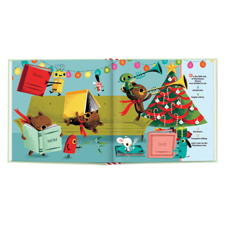 Personalized "My 12 Days of Christmas" Story Book