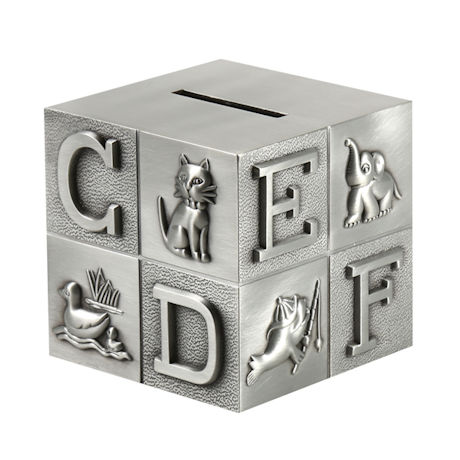 Product image for ABC Block Piggy Bank