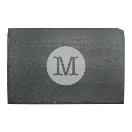 Product image for Personalized Initial Slate Cheese Board