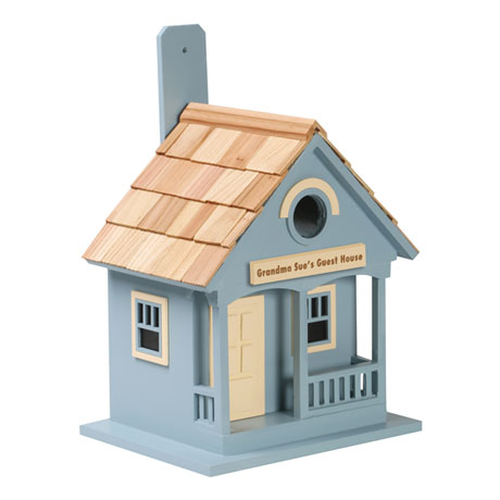 Personalized Cottage Birdhouse
