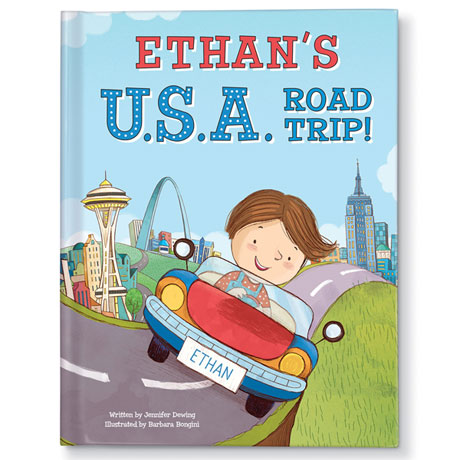 Personalized My USA Road Trip Children's Book