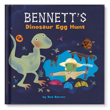 Personalized Dinosaur Egg Hunt Children's Storybook