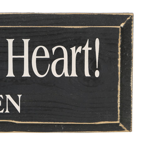 Personalized "My Grandchildren Own My Heart!" Wood Wall Art