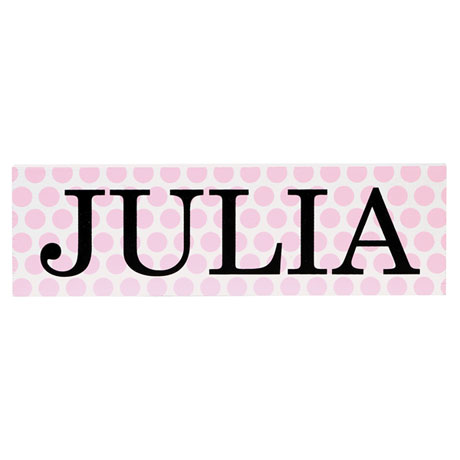 Product image for Personalized Child's Name Wood Wall Art