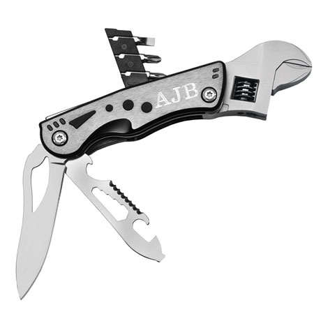 Product image for Personalized Stainless Steel Wrench Multi Tool