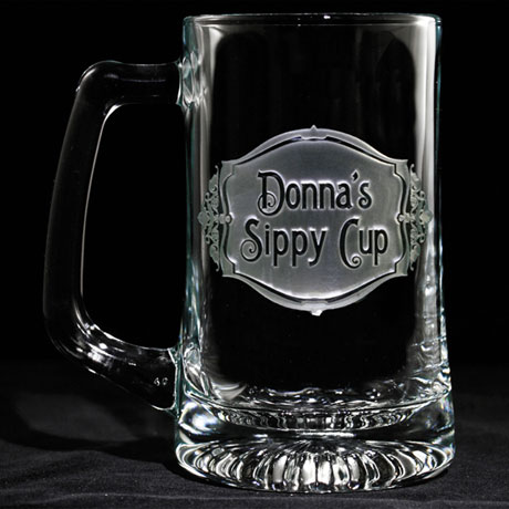 Product image for Personalized 'Sippy Cup' Beer Mug