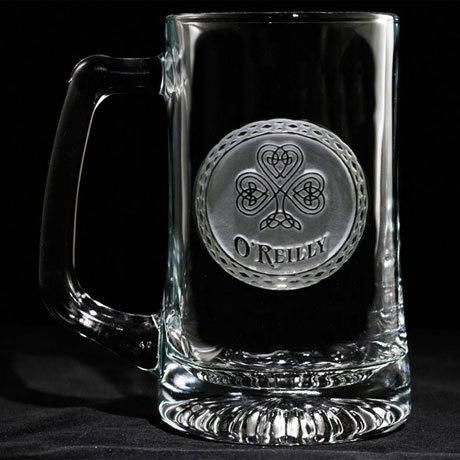 Personalized Irish Pride Beer Mug