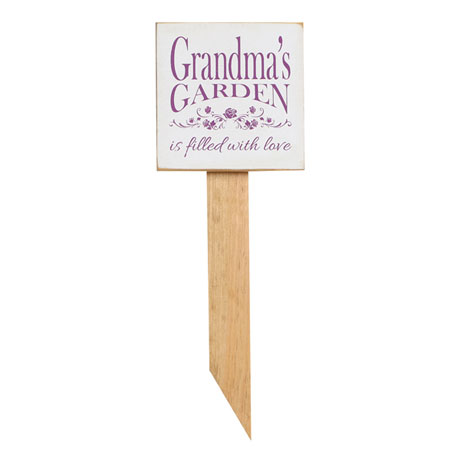Product image for Personalized Filled with Love Garden Sign with Stake
