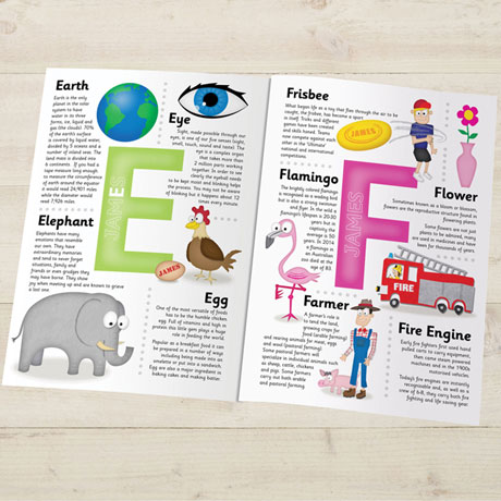 Personalized Children's Encyclopedia Book