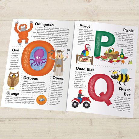 Personalized Children's Encyclopedia Book