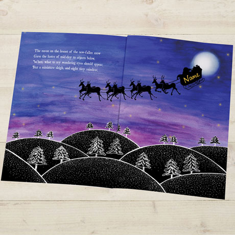 Product image for Personalized 'Twas the Night Before Christmas Children's Book