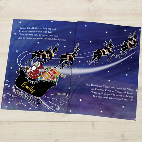 Personalized 'Twas the Night Before Christmas Children's Book