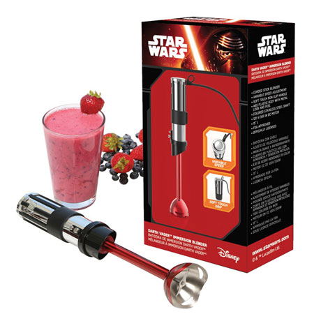 Product image for Set of 2 Star Wars Rogue One Darth Vader Lightsaber Handheld Immersion Blenders