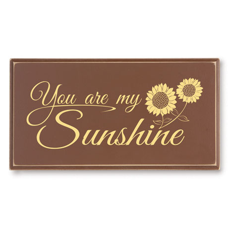 Product image for You are My Sunshine Wood Plaque