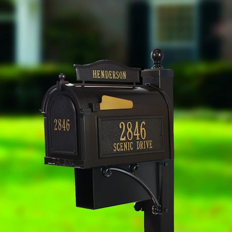 Whitehall Ultimate Capitol Mailbox and Post Package