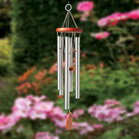 Product image for Amazing Grace Woodstock Chimes - Engraved Pet Memorial 'If love could have saved you...'