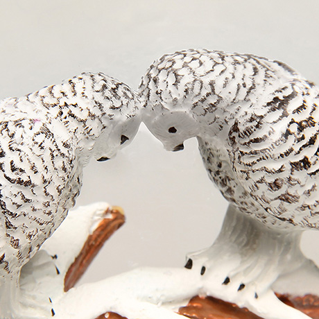 Product image for Perfect Pair Owl Musical Snow Globe