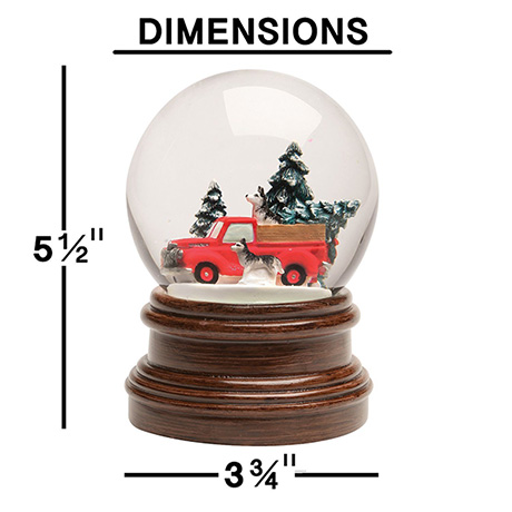 Product image for Special Delivery Truck Musical Snow Globe
