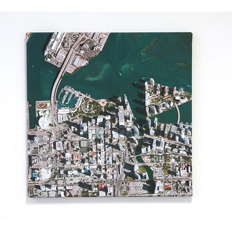 Personalized Aerial Photo Satellite Image Canvas Print