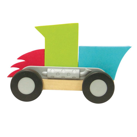 Fat Brain Toys Modmobiles Car Toys Mix & Match Set