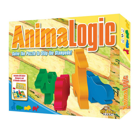 Product image for Fat Brain Toys AnmalLogic Sequence Puzzle and Game