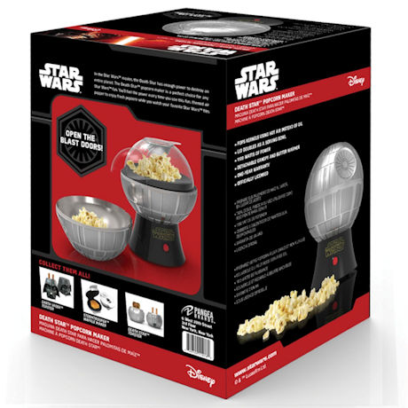 Product image for Star Wars Death Star Popcorn Maker - Hot Air Popcorn Popper