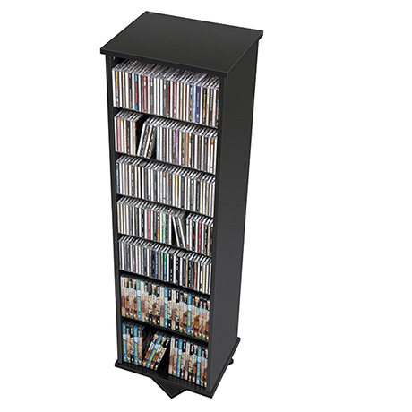 Product image for 2-Sided Spinning Tower - CDs & DVDs