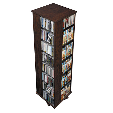 Product image for Large 4-Sided Spinning Tower - CDs & DVDs
