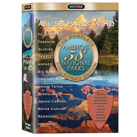 America's 58 National Parks DVD