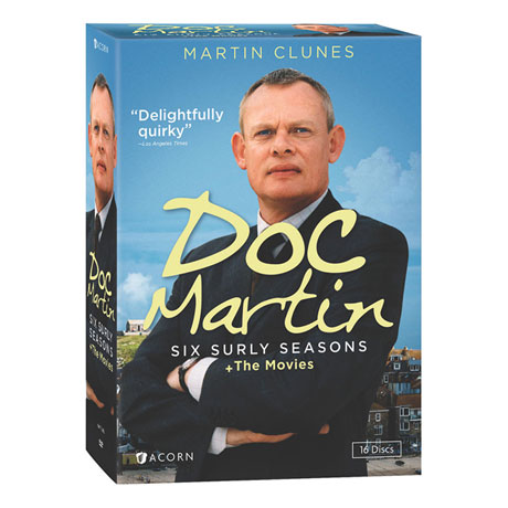 Product image for Doc Martin Six Surly Collection: Series 1-6 + The Movies DVD