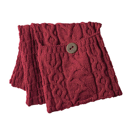Product image for Galway Bay Irish Wool Pocket Scarf