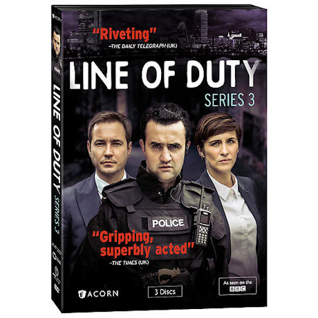 Product image for Line of Duty: Series 3 DVD