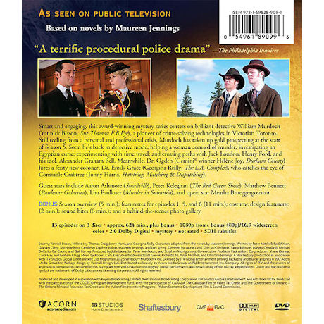 Product image for Murdoch Mysteries: Season 5 DVD & Blu-ray