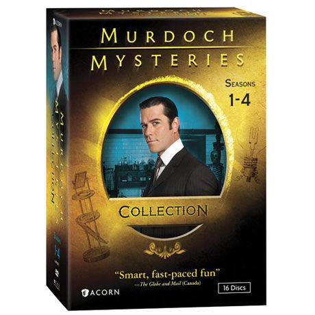 Product image for Murdoch Mysteries Collection: Seasons 1-4 Blu-ray & DVD