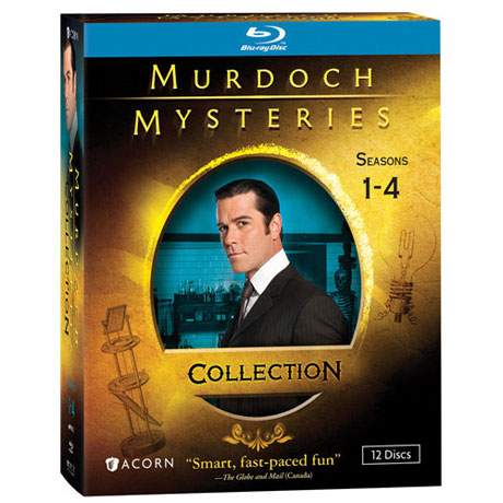 Product image for Murdoch Mysteries Collection: Seasons 1-4 Blu-ray & DVD