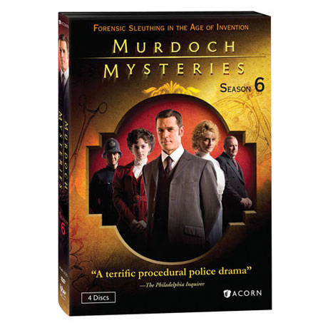 Product image for Murdoch Mysteries: Season 6 DVD & Blu-ray