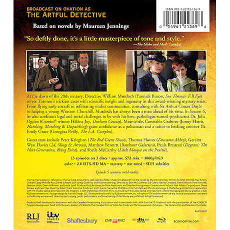 Product image for Murdoch Mysteries: Season 6 DVD & Blu-ray