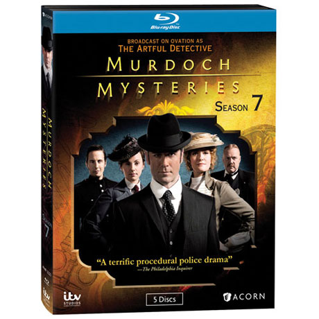 Product image for Murdoch Mysteries: Season 7 Blu-ray