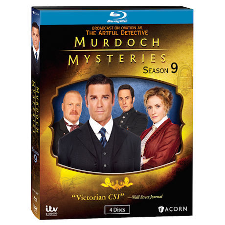 Product image for Murdoch Mysteries: Season 9 DVD & Blu-ray