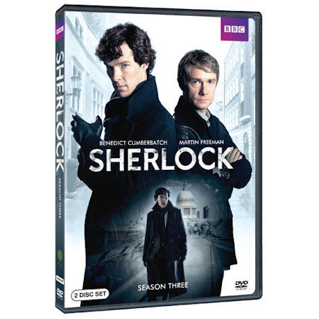 Product image for Sherlock: Season 3   (BBC) DVD & Blu-ray